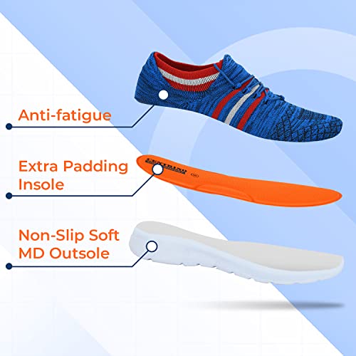Image of Centrino Men's Running Shoe |Men's Lightweight Sports Shoes Memory Foam Cushioned Insole | Running Walking Gym Training Jogging Athletics | Comfortable & Stylish (6071)