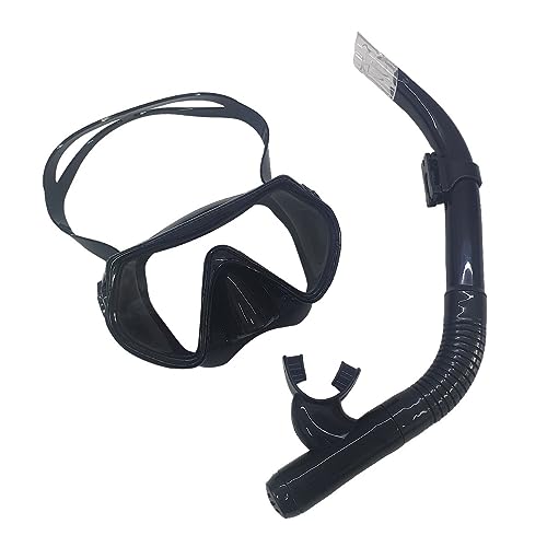 Máscara Mergulho Snorkel Kit Óculos Respirador Conjunto Adulto Juvenil Praia Piscina Ajustável