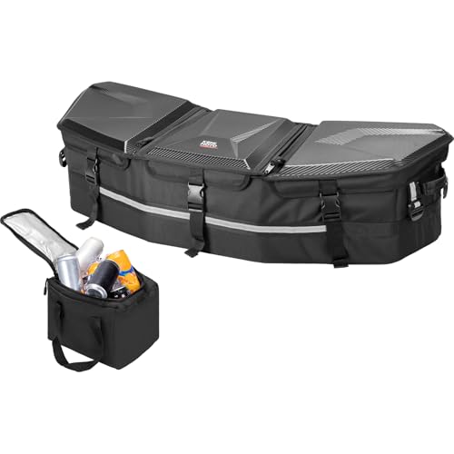 KEMIMOTO X3 Cargo Storage Bag Upgraded UTV ATV Bed Box Rear Rack Toolbox Trunk Cooler Bag Compatible with Can am Maverick X3 Commander Outlander (except 6x6) Renegade OEM Replace 715002923