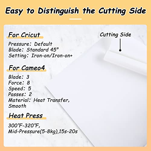 Htvront White Flock Htv Heat Transfer Vinyl-12" X 6Ft Flock Htv Vinyl Roll For T-Shirts, Flocked Iron On Vinyl For Cricut & Heat Press Machine- Easy To Cut & Weed Flock Vinyl Heat Transfer (White) #TOP5