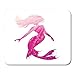 Produktbild Mauspads Schnabel Rosa Afrika Flamingo Tropischer Vogel Helles Muster Aquarell Strand Schöne Mauspad für Notebooks, Desktop-Computer Matten Büromaterial