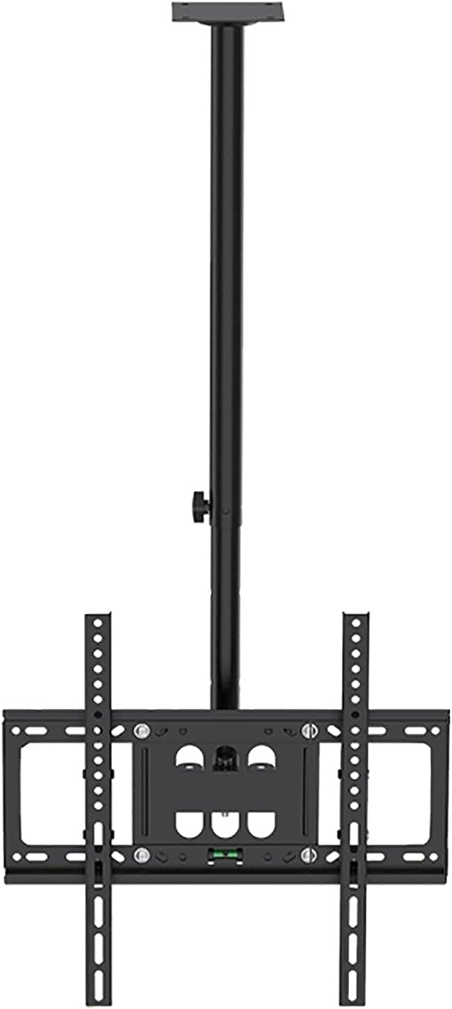 HPTHLY Ceiling Tv Mount Bracket Height Adjustable Tilt Swivel Tv Bracket Fits 32-50Inch Lcd Flat Screen Up To 110 Lbs Tv Mount Tv Stand,1M