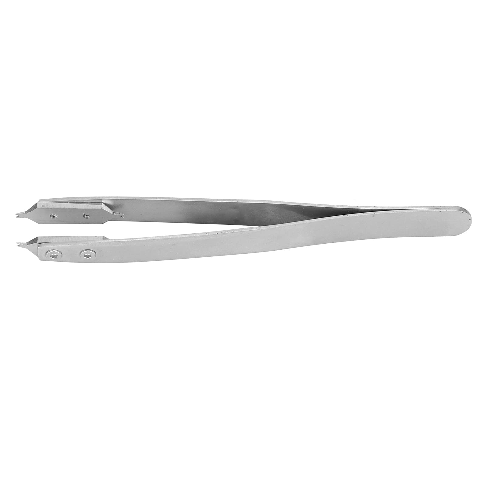 Pinzette a forma di V per anse a molla per orologio, strumento di ricambio per cinturino, design in lega per riparazioni domestiche/viaggi, lunghezza 11 cm