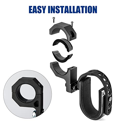 Ihoven Utv Gun Rack - Roll Bar Tool Utv Gun Holder Fits For 1" 1.5" 1.75" 2" Roll Bars | Compatible With Polaris Rzr Ranger Can Am Kawasaki Snowmobile Golf Cart #TOP4