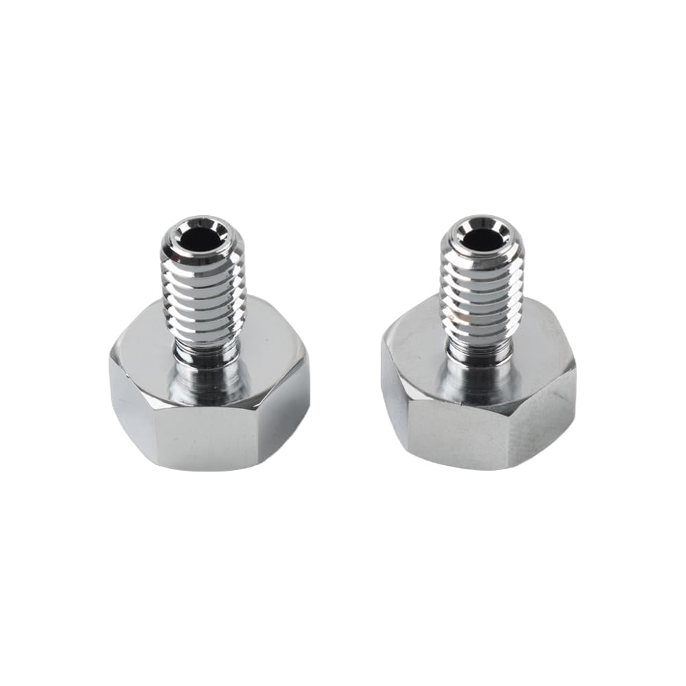 Chrome Motorcycle Breather Bolts – Aluminum Replacement For Harley Dyna, Softail, Touring Models