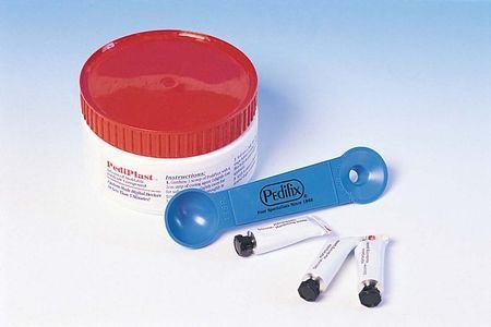 Pedifix Pediplast Advanced Moldable Footcare Compound 1 Jar Compound (250 Grams) 3 Tubes Curing - Model 8001 - Each