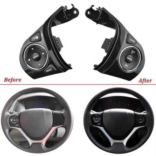 Interrupteur de commande au volant Civic 1.8L commande croisière 2012 2013 2014 2015 - 7
