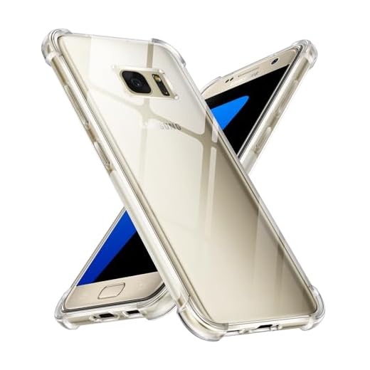 Xiltlly Coque pour Samsung Galaxy S7, Ultra Fine Transparent Étui de Protection en Antichoc Silicone Clair Mince Souple TPU avec Coins Renforcés Bumper Housse pour Samsung Galaxy S7 5.1"