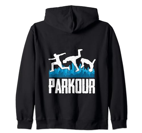 Regalo de Parkour para corredores de parkour Sudadera con Capucha