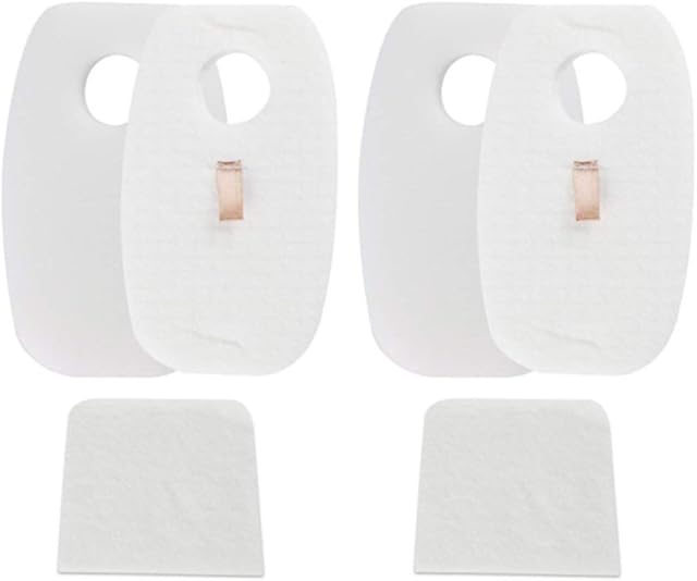 YanBan 2 Pack Replacement Foam and Felt Filters for Shark Rocket HV380uk Filter, HV380UKT HV380W, HV381, HV382, HV383, HV384Q Shark DuoClean Corded Stick Vacuum CleanerFit Part#XFFH380 XPSTFH380