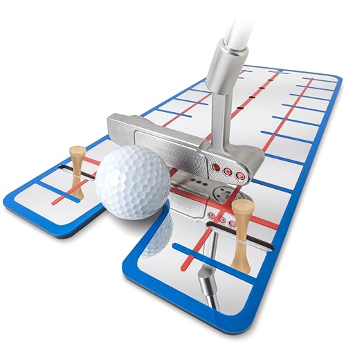 Miroir de golf GoSports pour putt parfait grâce au guide de ligne des yeux