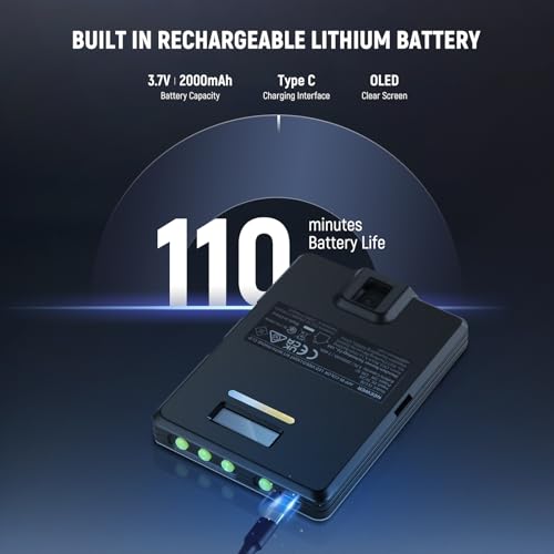 NEEWER Basic VL67B Luz Selfie Móvil y App Control, Bicolor CRI97 2000mAh Luz de Relleno para iPhone con Cold Shoe Mount, Delantero y Trasero Clip para Vlog, Live Stream, Maquillaje y Videoconferencia - imagen 8