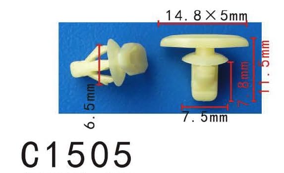 Amazon.com: Autobahn88 Retainer Clip for Door Weatherstrip