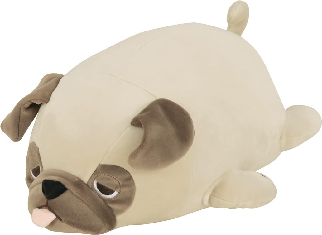 パグ　ぬいぐるみ♡ Amazon.co.jp: LIV HEART ボルスタークッション マシュマロ