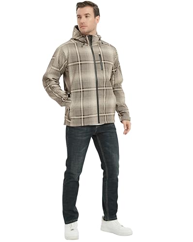 bpbtti Men’s Softshell Hooded Thermal Jacket Windbreaker Coat for Winter3