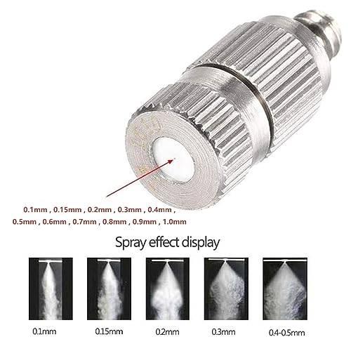 Buses d'atomiseur haute pression 10/24 UNC de 0,8 mm pour brumisation de jardin - 4