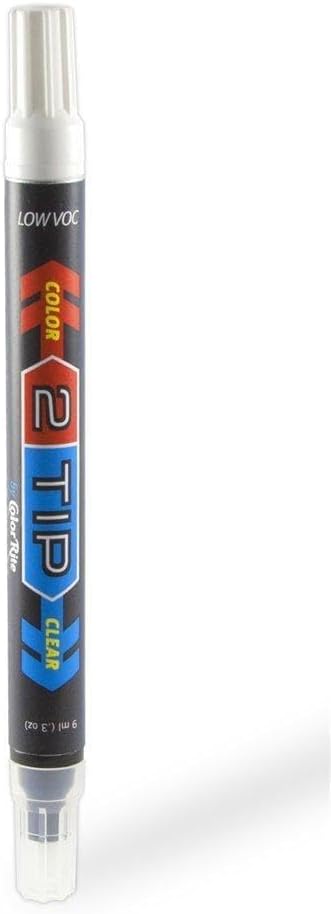2Tip for Ford Explorer Automotive Touch-up Paint - Ruby Red Metallic Tricoat RR - Color-and-Clearcoat Package