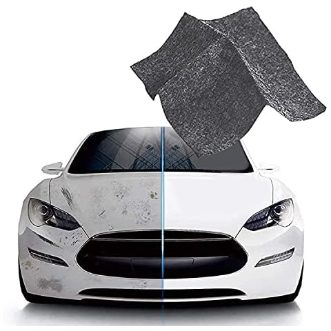Auyuiiy Nano Sparkle Cloth (6 Pcs) - Nano Magic Cloth For Repairing Light Paint Car Scratches Remove Scuffs on Surface and Decontamin, Nano Cloth For Car Scratches Repair Cover