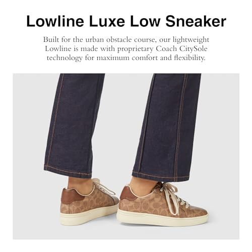 Image of Coach Womens Lowline Printed Leather