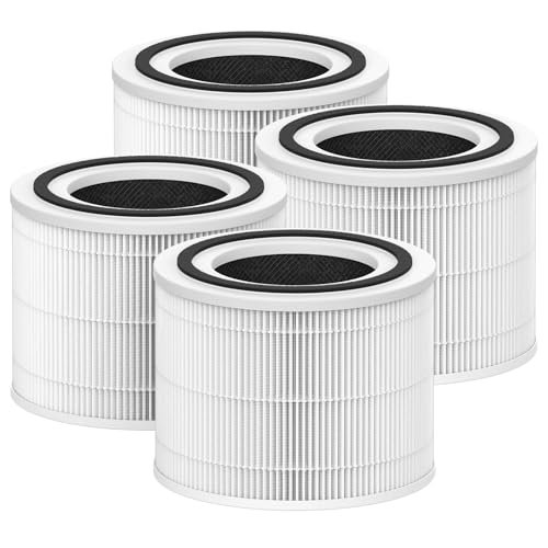 True HEPA 14 Replacement Filter Compatible with PuroAir 240 Air Purifier, 3-in-1 True HEPA Replacement Filter, 4 Pack -  CFKREYA, air240-04