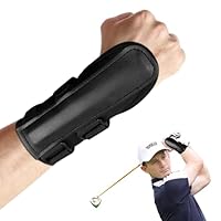 VerteLife Golf Handgelenkstütze mit Metallschienen Unterstützung Schwungtraining Hilfe für Haltungskorrektur & Arthritis Schmerzlinderung Golf Handgelenk Stabilizer für Anfänger & Senior Golfer