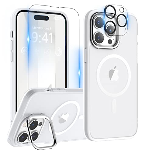 Coque iPhone 14 Pro Max béquille protection intégrale 360 avec vitre écran 9H
