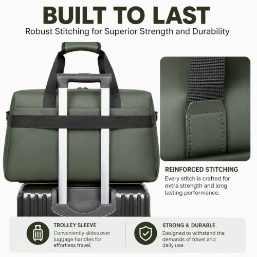 Image of CAVALO - Be Unique Premium Travel Duffle Bag for Men & Women | Water Resistant Weekender Gym Bag| Overnight Cabin Luggage Bag with Detachable Shoulder Strap