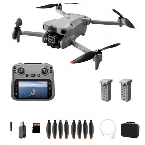 Image of Drone with 4k Camera Foldable 1080P HD Drone with FPV Live Video, Smart Gestures Selfie, Altitude Hold, One Key Take Off /Landing, 3D Flips for Kids and Adults. B2