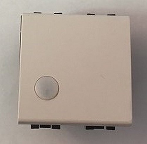 Arnould Bticino 22211 - Poussoir Lumineux 2 modules - Blanc - Série Light