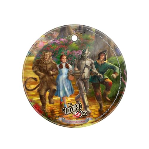 Thomas Kinkade Wizard oz Follow Yellow Brick Road Starfire Glass Art