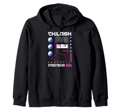 Infantil - Aesthetic Streetwear Sudadera con Capucha