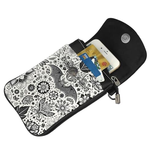Anti-Theft Leather Crossbody Phone Case, Flip Cover Design for Urban Commute & Shopping4