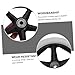 NOLITOY Heavy Duty Wheelchair Front Wheels Replacement Casters Rollers Non-Slip Wear-Resistant for Wheelchairs Walkers Medical Vehicles