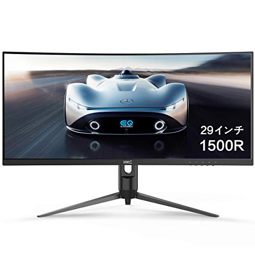 HKC 29インチ 21：9 VAパネル 超狭額縁 1500R曲面 DPインター 2023年】29インチ ウルトラワイドモニター「最新・人気の