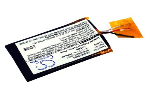 Batería de reemplazo XSP para Zen Wav BAC0603R79921 miniatura 2