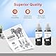 Nalifystic 2Pack 200ML Sublimationstinte Nachfüllpackung für ET-2400 ET-2720 ET-2800 ET-2803 ET-2760 Inkjet Printers(Autofill/Upgrade Version/ICC Free)