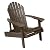 highwood AD-CHL1-ACE Hamilton Made in The USA Folding and Reclining Adirondack Chair, Adult, Weathered Acorn
