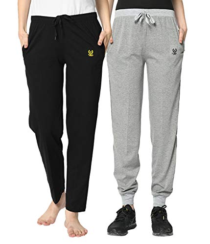 Image of Mack Jonney Regular Fit Women Trackpants(Pack of 2-MACK632599)