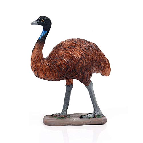Statue d'autruche figurines animaux sauvages KELIEQA ornements sculptures modélisme