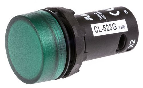 Amazon.co.jp: ABB Pilot Lamp Green Round 1sfa619402r5232 – CL – 523g ...