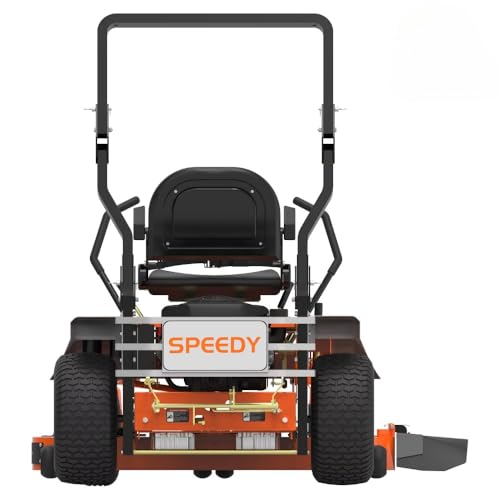 803cc Zero-Turn Mower - Rear View