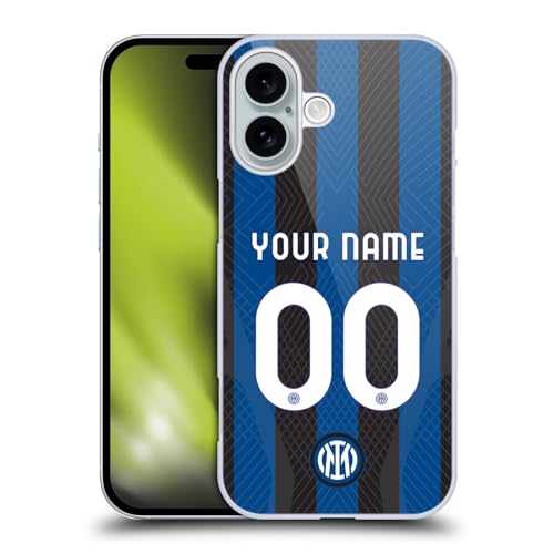 Coque rigide Inter Milan maillot 2022 2023 protection dos pour smartphone Apple