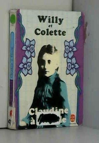 Claudine A L'ecole [French] B0071MU7D0 Book Cover