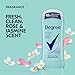 Degree Deodorant Womens Motion Sense Shower Clean, 2.6 Ounce (Pack of 3)