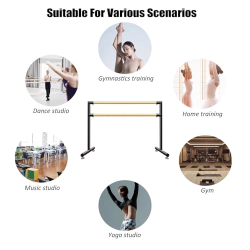 Barre de danse robuste pour entraînements à domicile - 7