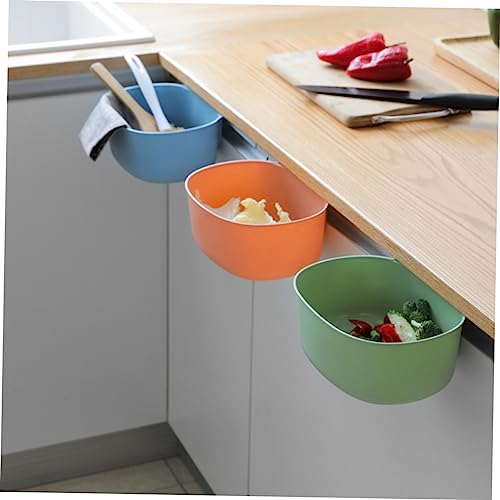 3 pzas Cubos de Basura Fina Plástico para Cocina miniatura 3