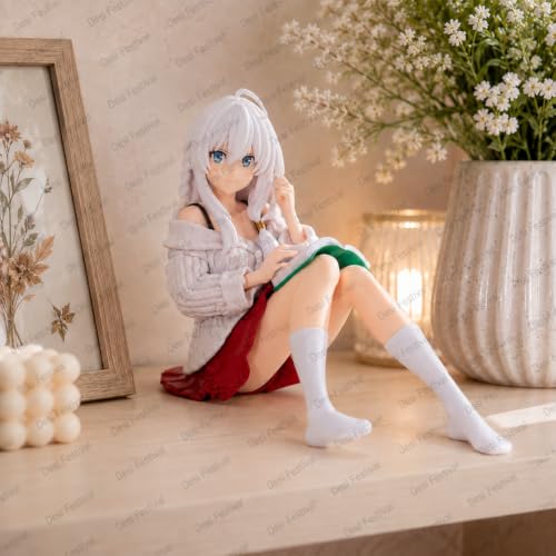 Image of Wandering Witch: The Journey of Elaina -Premium Action Figures Collectible for Office Desk, Study Table, Car Dashboard, Decoration for Anime Lovers, Fans, Kids, Collectors