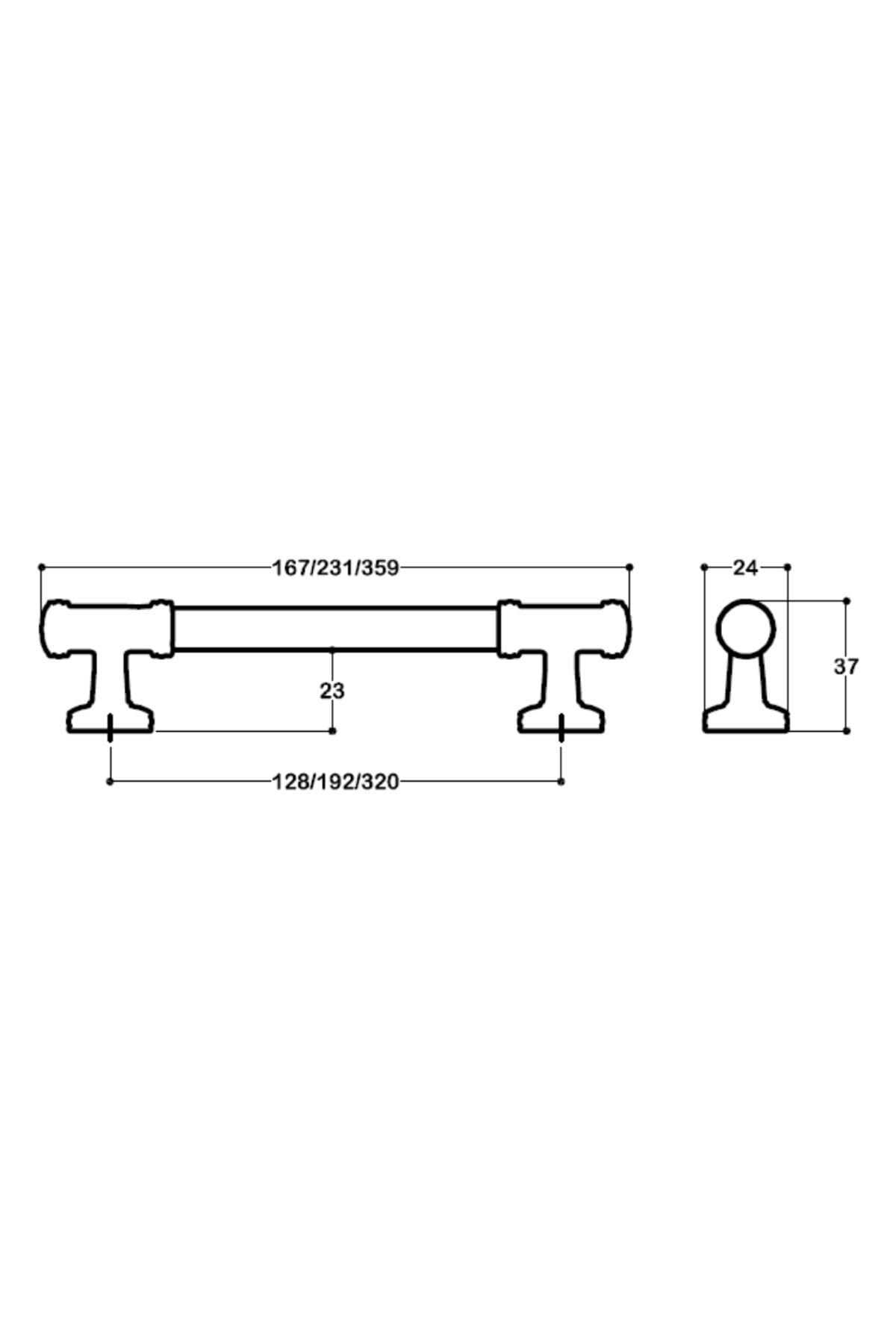 System 4660 Modern Kulp Rose Renk 320 Mm Rose Tek Ebat Ssy4660 0320 Rs-Rs