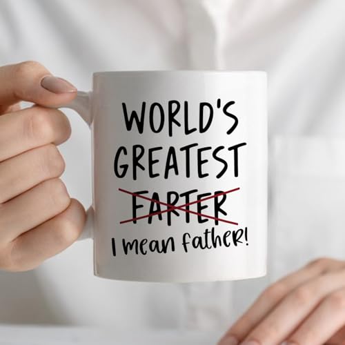 Taza cerámica divertida para papá, 11 oz miniatura 5