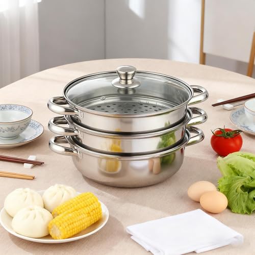 Ustensiles de cuisson à induction empilables pour repas sains